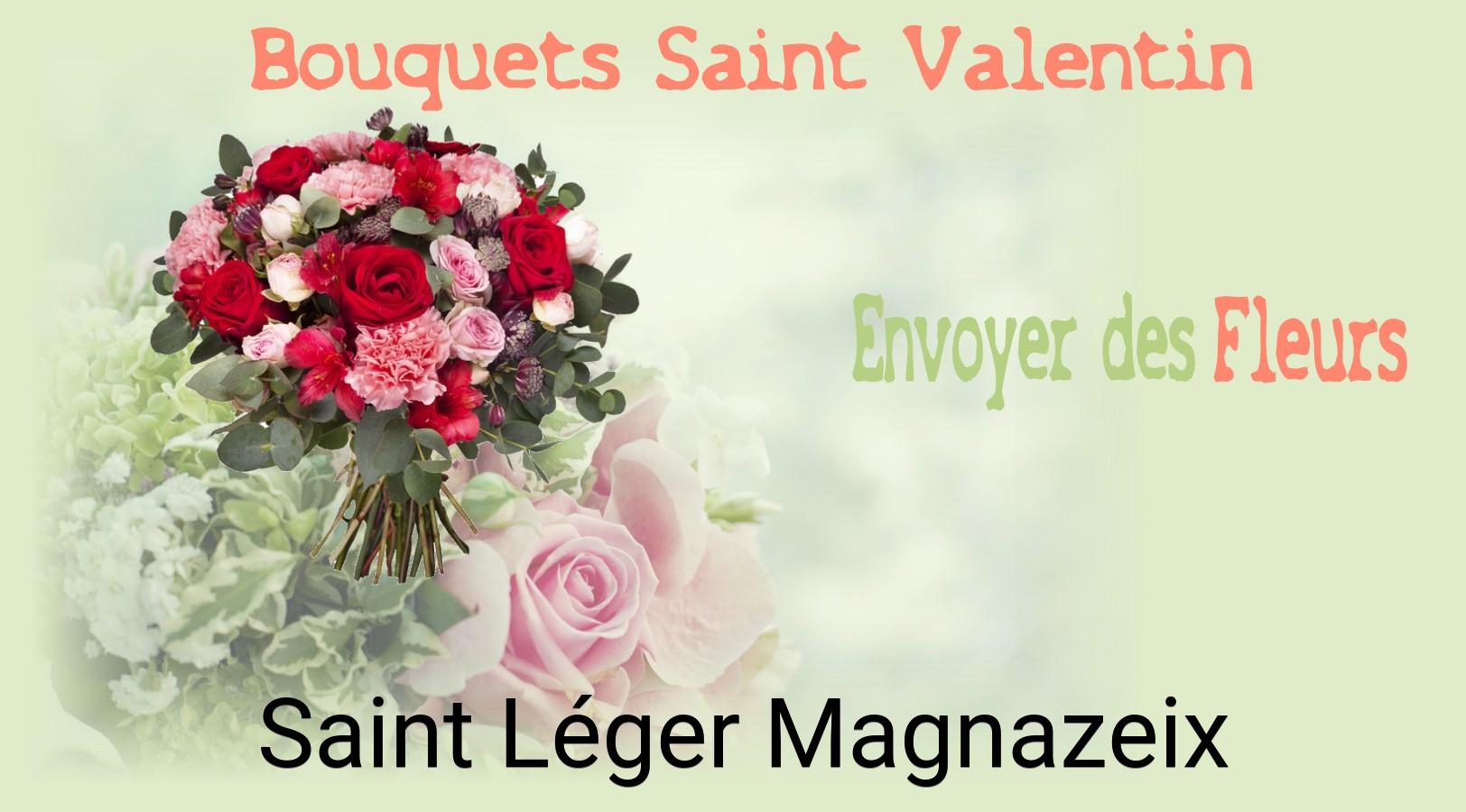 Roses de Saint-Valentin livrées à Saint-Léger-Magnazeix